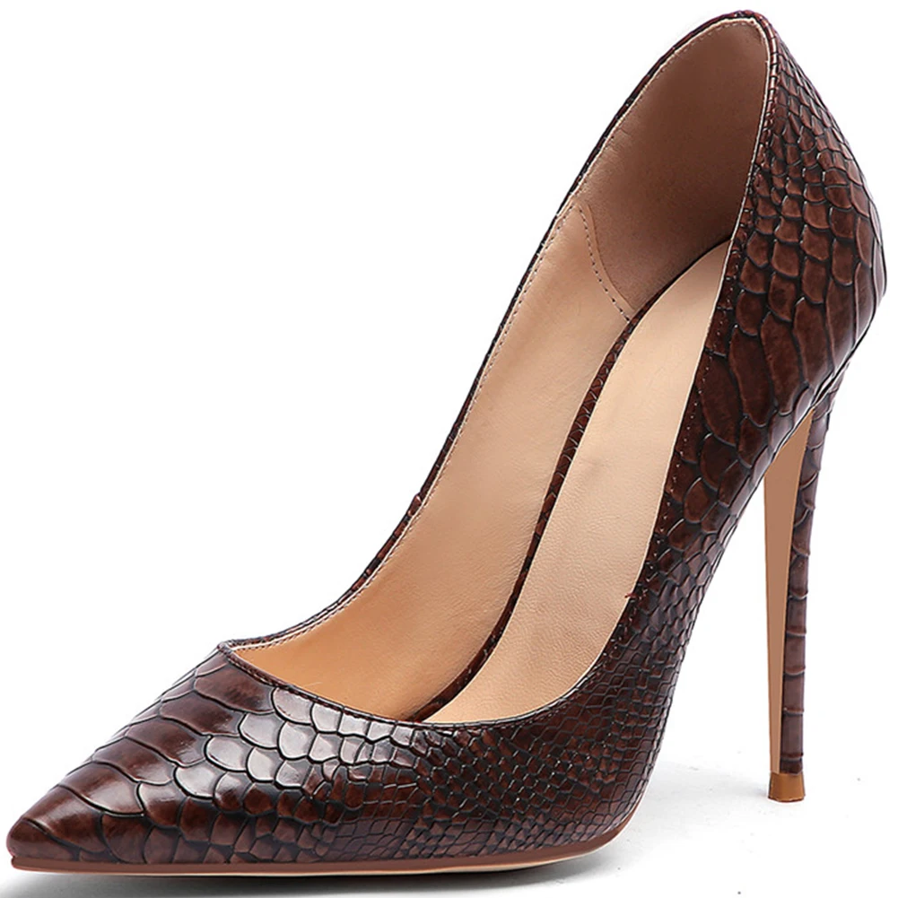 Delle 45 Punta Femminili Slip Il Donna Grandi Giallo Rosa Nero Di colore Donne A Partito Nozze Scarpe 2019 brown On Dimensioni Pompe grigio Da Lapolaka colore Arrivi Nuovi 34 Ufficio z0HqqawR