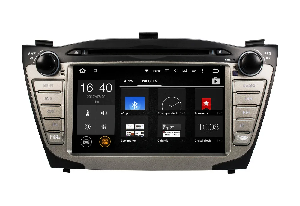 Discount Nedehe Android 9.0 octa core+4G RAM for Hyundai iX35 Tucson 2009 2010 2011 2012 2013 car dvd gps radio stereo 2 din dvd Wifi 5
