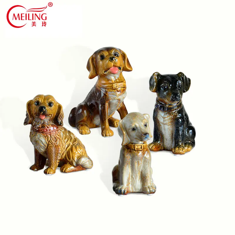 outdoor dog figurines