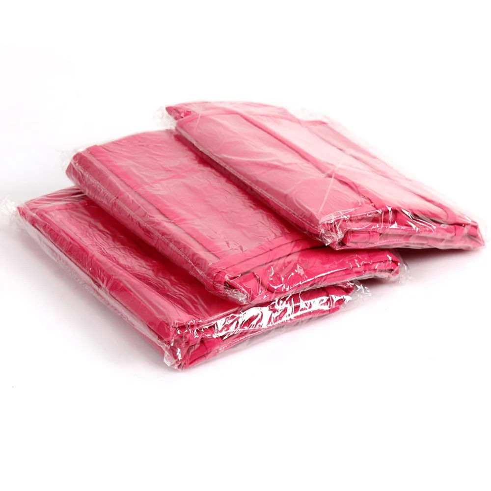 Clothes Shape Pink Jewelry Hanger Bag Double Faced Accessories Non