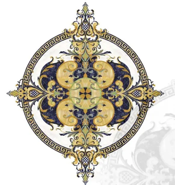 Мраморный медальон водяной инкрустация медальон|marble medallion|waterjet marble medallionwaterjet