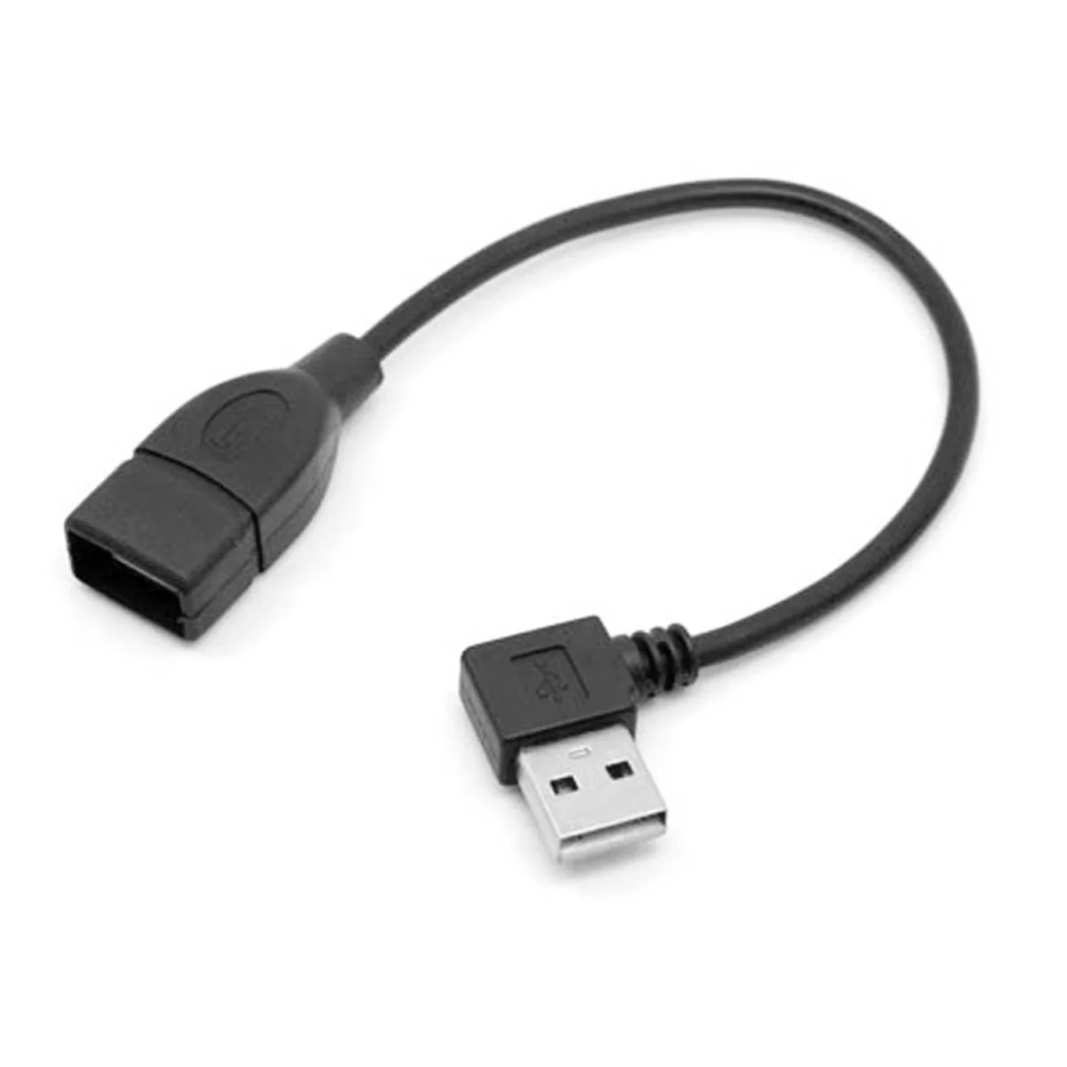 Удлинительный кабель 480 Мбит/с USB 2 0 левый угол 90 градусов тип А штекер гнездо 10