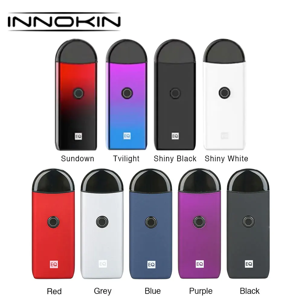 Новый оригинальный Innokin EQ Pod Комплект с 2 мл распылитель бак 800 мАч батарея электронная сигарета Pod Vape испаритель VS Minifit Pod Комплект