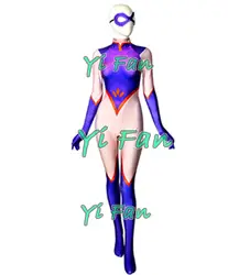 Новейший Mt. Lady My Hero Аниме Косплей Костюм 3D принт спандекс Zentai боди Mt. Lady Косплей Хэллоуин костюм для женщины