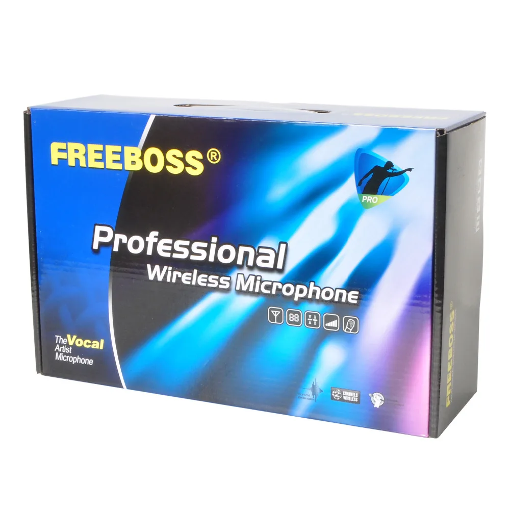 Freeboss FB U10H двухсторонний передатчик цифровой UHF беспроводной микрофон с ручкой +