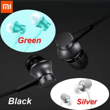 Оригинальные наушники Xiaomi, наушники-вкладыши, поршневые, свежая версия, яркие наушники с микрофоном для мобильных телефонов, ПК