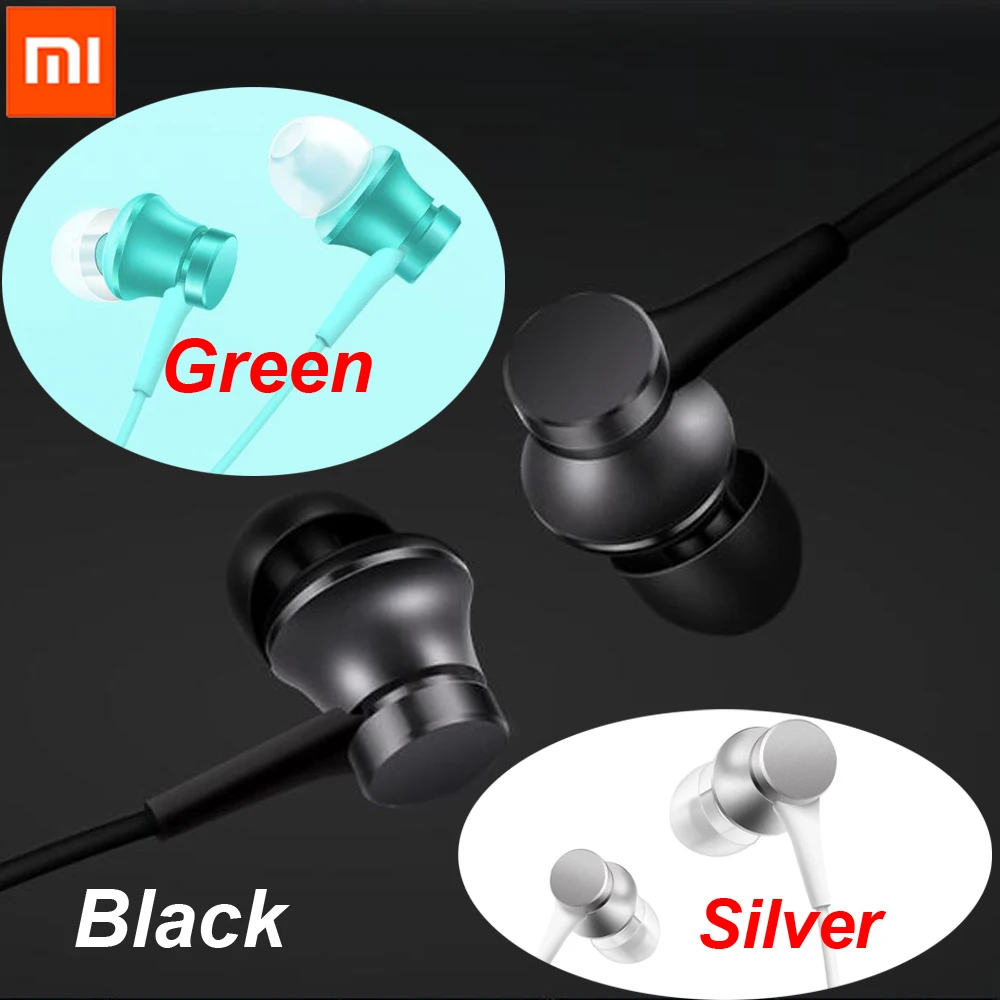 100% оригинальные наушники Xiaomi вкладыши Piston новая версия красочные с микрофоном