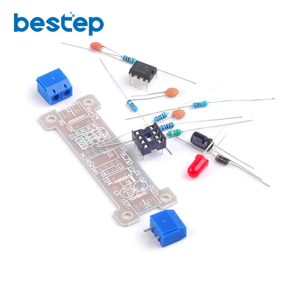 

MC34063 Power Module Boost Module 5V to 12V Boost Module Electronic DIY Kit