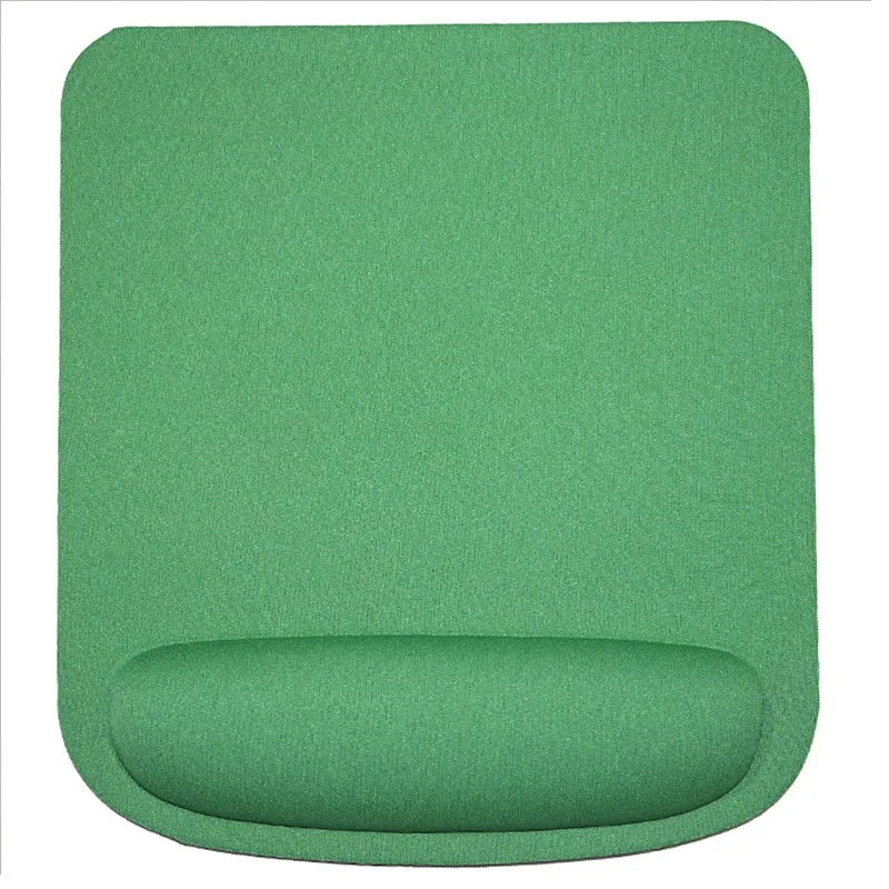 Игровой коврик для мыши с подставкой для запястья для компьютера mackbook ноутбук клавиатура Коврик для мыши с опора для рук коврик для мыши с поддержкой запястья - Цвет: Green