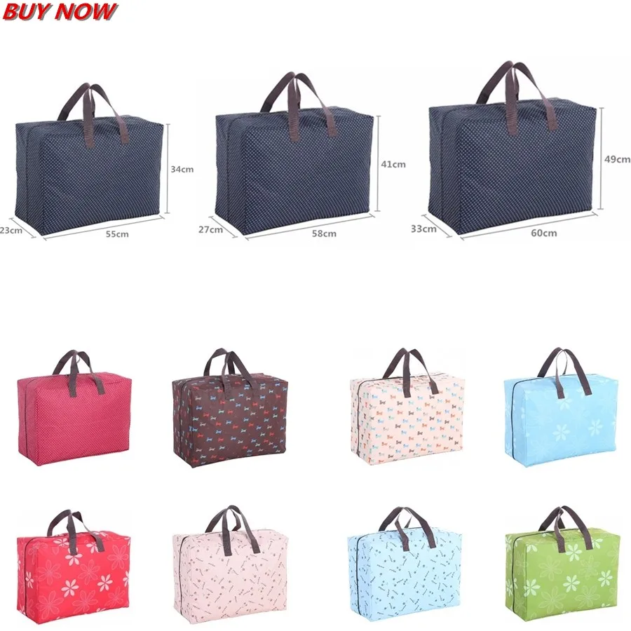 New-Arrival-Portable-Man-Woman-Travel-Duffle-Dot-Flowers-Pup-Pattern-Large-Waterproof-Bags-Organizer-Handbag