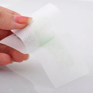 

1Set/10pcs Two side use Hair Removal Depilatory Nonwoven Epilator Wax Strip Paper Pad Patch Waxing For Face / Legs / Bikini