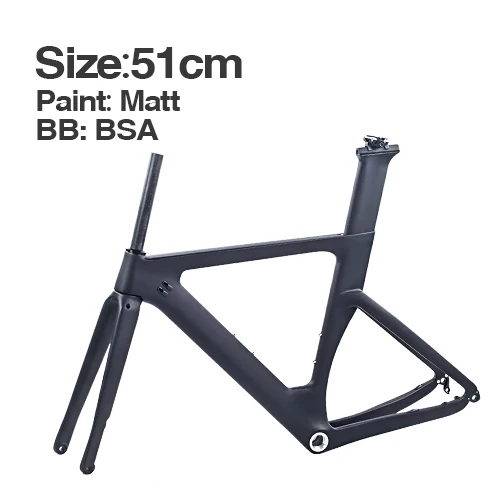 BXT, новинка, дисковые тормоза, карбоновая рама для шоссейного велосипеда, углеродное волокно, для езды на велосипеде, 142 мм* 12 мм, рама для гоночного велосипеда - Цвет: 51cm matte
