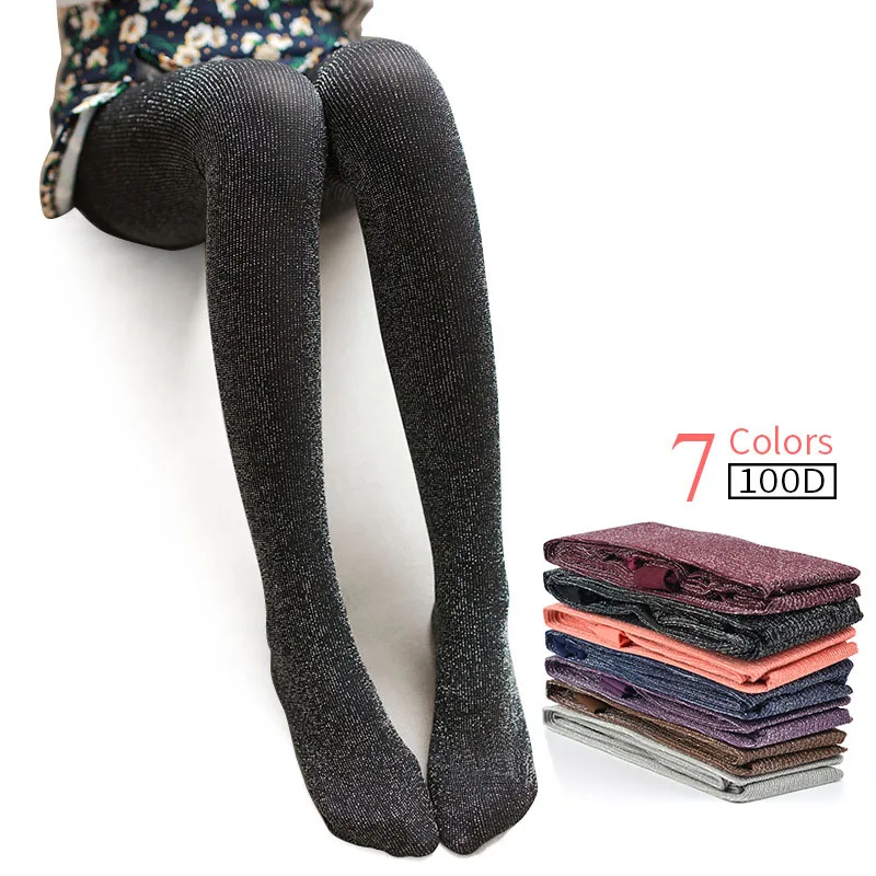 

100D Vevlet Solid Color All match Lady tight 6 color Soft feel High elasticity women pantyhose