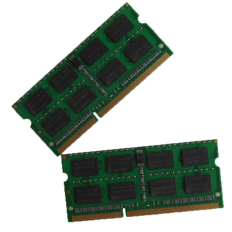 Новый 4 Гб комплект 2X2 DDR3 PC3 10600s 1333 МГц sodimm ОЗУ 204 pin Тетрадь оперативная память