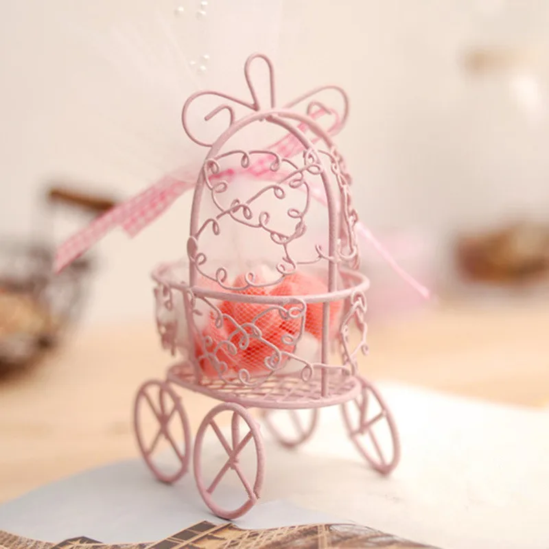 Бесплатная доставка белый/розовый Утюг детский душ конфеты в подарочной коробке коробка для свадебного подарка вечерние с Подарочная