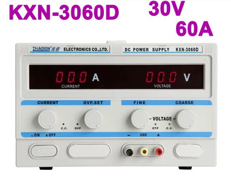 

2018 New 1.8KW Big Power 30V 60A LED Adjustable DC Power Supply KXN-3060DSupply High power Switch dc power supply dc regulated