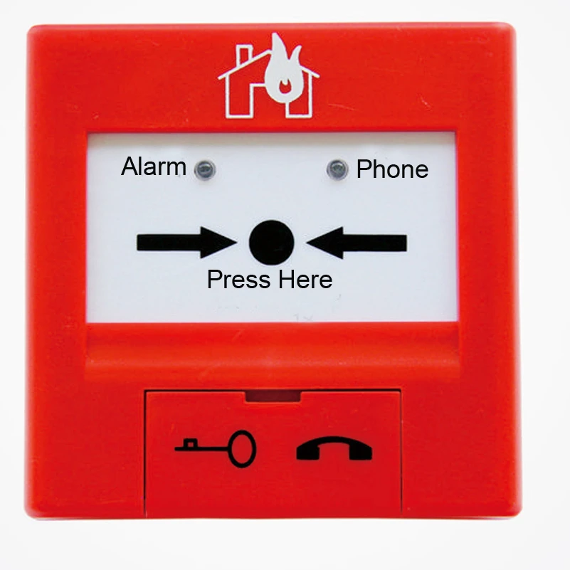 TCSB5214H Manual Call Point  Intelligent Alarm button Emergency Button  only work with  TC fire alarm system bluetooth smoke detectors