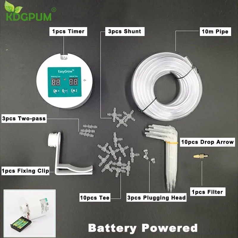 Intelligent Garden Automatic Watering Device Succulents Plant Drip Irrigation Tool Water Pump Timer System Arrosage Automatique Intelligent Garden Automatic Watering Device Succulents Plant Drip Irrigation Tool Water Pump Timer System Arrosage Automatique