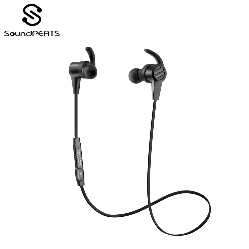 

SoundPEATS Super Sound Quality Bluetooth 4.1 Magnetic Wireless Bluetooth In-Ear Earphones with 8 Hours Playing time and MIC Q36
