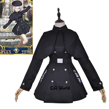 

Fate Grand Order Mash Kyrielight Third Anniversary Autumn Winter Dust Wind Trench Coat Outwear Outfit Anime Cosplay Costumes