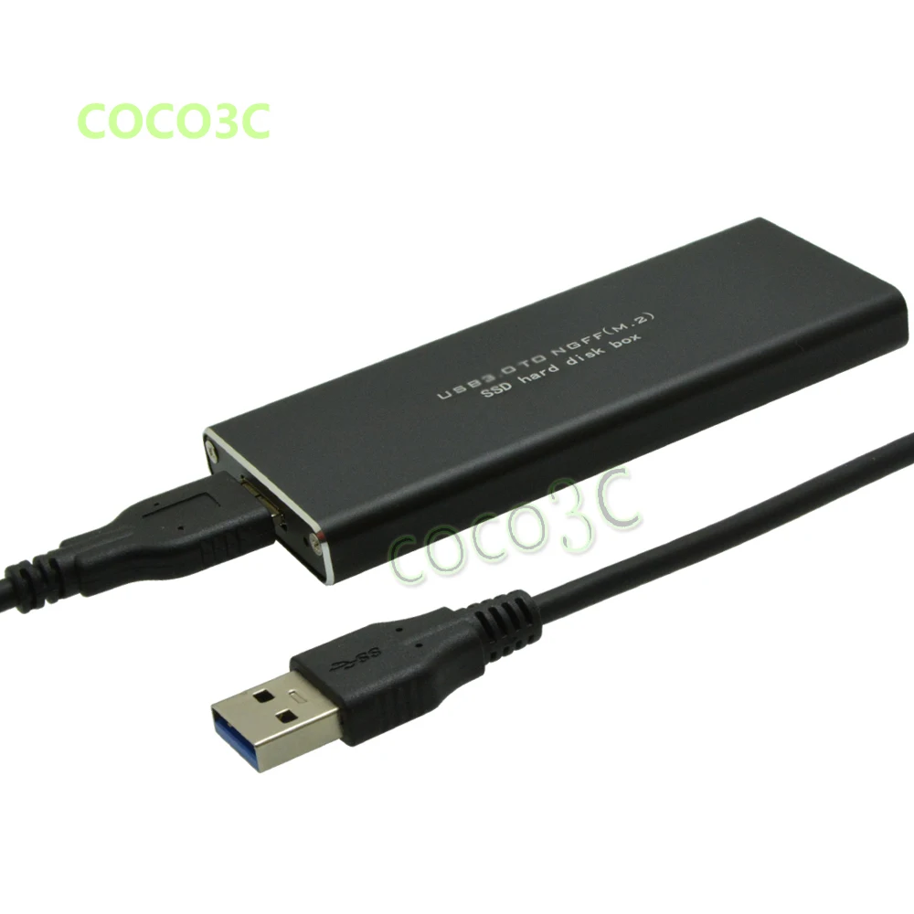USB 3 0 to NGFF SSD Enclosure USB3 0 to M 2 Hard font b Disk