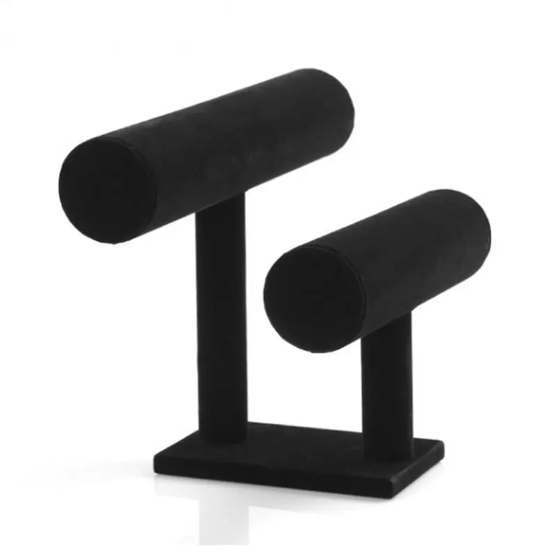  Double Layer Bangle Display Shelf Removable Headbands Stand Holder Bracelet Organizer Watches Holde
