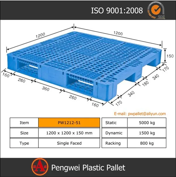 Rackable Plastic Pallet 1200x1200 Unknown AliExpress