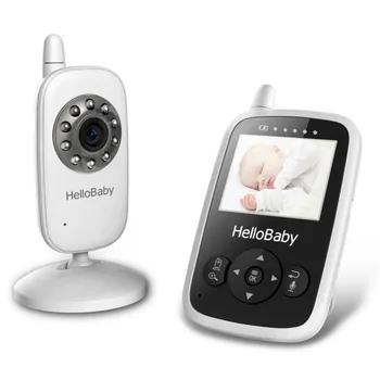 

HelloBaby 2.4Inch Wireless Video Baby Monitor with Night Vision 24h Portable Baby Camera Baby Walkie Talkie Babysitter