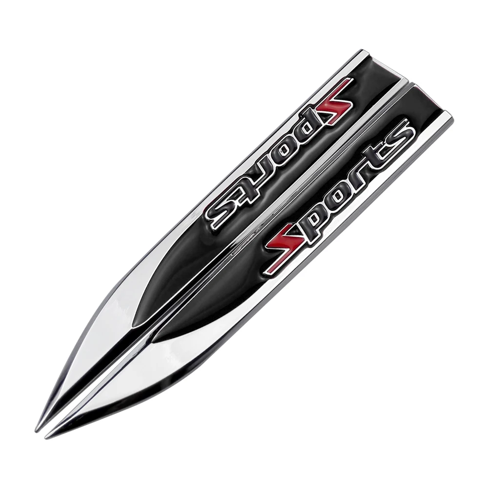 

Car Styling Auto Decoration Metal Sticker Badge for SPORT Logo for Land Rover Luxgen Infiniti Hyundai Toyota Ford Mini Cooper