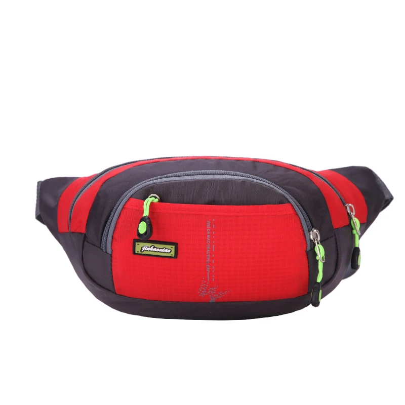 

High quality colorful fashion panelled shapel waist packs women men phone money bag belt pillow fanny bag waterproof waist bags