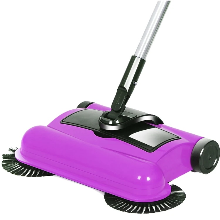 2018 New Hand Push Carpet Sweeping Machine Spinning Broom Lazy Magic