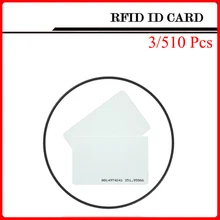 3/5/10 шт./партия белая идентификационная карта 125 кГц RFID карта NFC магнитная полоса для системы контроля доступа и блокировки времени
