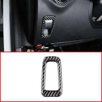 

Real Carbon Fiber For Mercedes Benz C Class W205 GLC Class X253 2015-2019 Car Electronic Handbrake Frame Trim Stickers Accessory