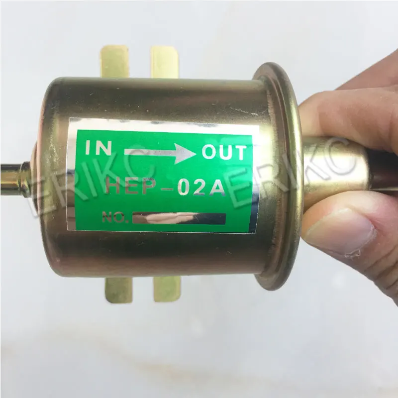 

Diesel 12V Electric Fuel Pump HEP-02A Low Pressure For Most Car Carburetor Motorcycle ATV