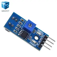 GREATZT 1 шт. TCRT5000 инфракрасный светоотражающий ИК-фотоэлектрический переключатель Барьер Линия трек модуль датчика синий