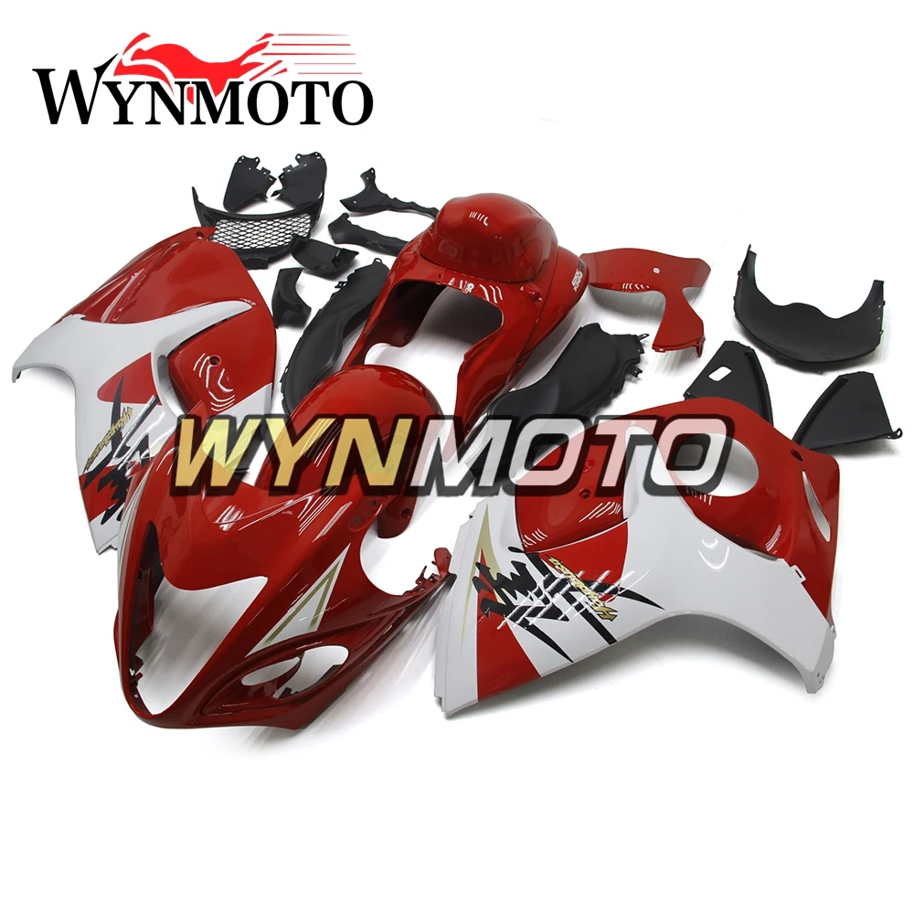 Полная ABS Пластик обтекатель Наборы для Suzuki GSXR1300 Hayabusa 08 09 10 11 12 13 14 15 16 капоты красный, белый кузов панелей корпусов
