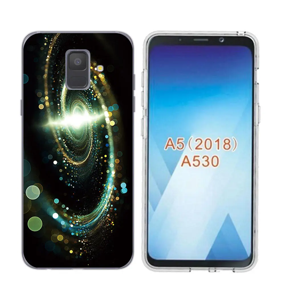 Arvin Clear Soft TPU Case FOR Samsung A5 Paniting Case FOR Samsung A3 A7 A8 Fashion Back Protective Phone Cover FOR A6 Plus 2018 (6)