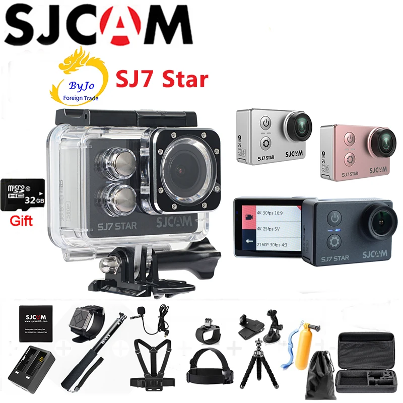 Original SJCAM SJ7 Star Sports Action Camera 4K DV HD 2.0
