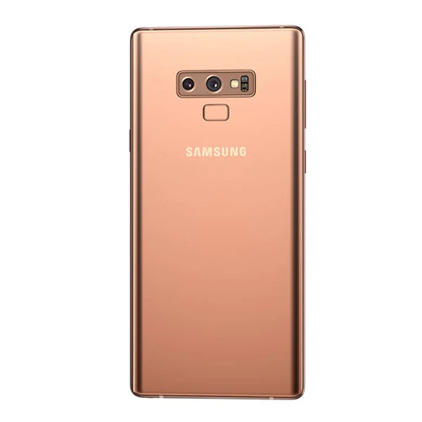 Чехол samsung с задней батарейкой, задней стеклянной крышкой для samsung Galaxy Note9 Note 9 N9600 SM-N9600 N960F, задняя крышка для телефона - Цвет: Copper