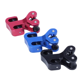 

Metal Archery Cable Slide Bow String Separator For Compound Bow - Blue/Black/Red