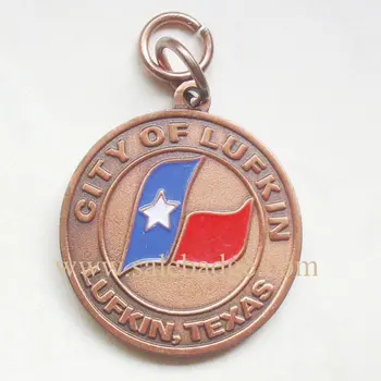 

Custom School Bronzen City of Lufkin Medallion Souvenir
