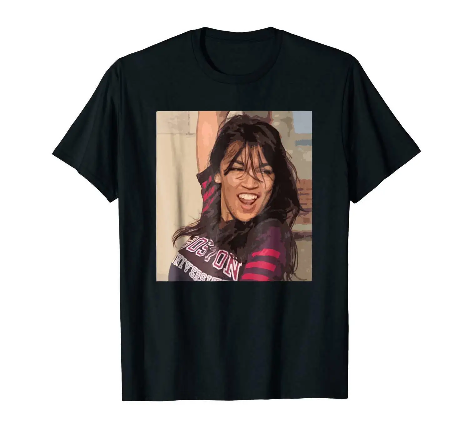 

Alexandria Ocasio-Cortez Change Takes College Meme Funny Black T-Shirt Hoodies