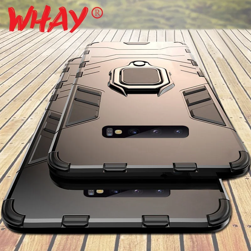 Кольцевой чехол для Samsung Galaxy A50 A30 A20 M10 M20 M30 S10 S9 S8 Lite Plus J4 J6 Prime A7 A8 A9 2018|Бамперы| |