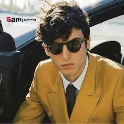 Samjune Новый высокое качество Брендовая Дизайнерская обувь Круглые Солнцезащитные очки Для мужчин ретро Винтаж вождения солнцезащитные