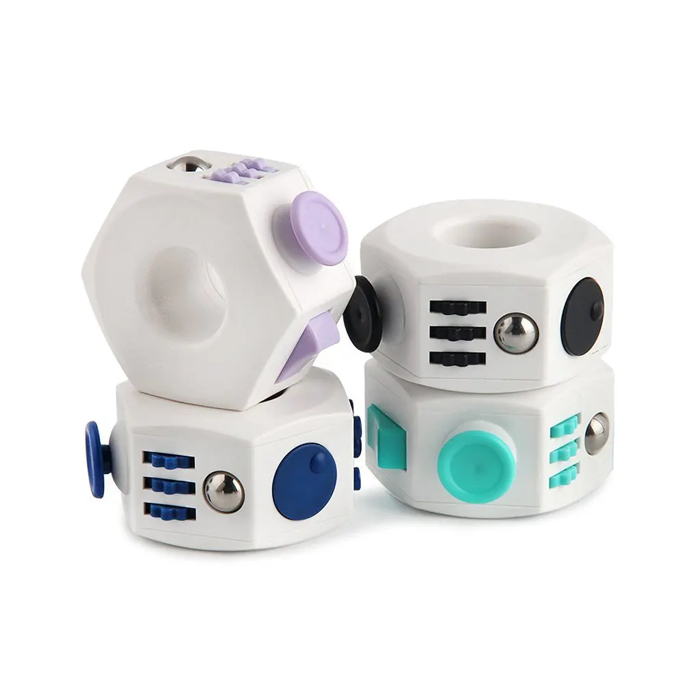

1pcs Decompression Ring Dice Toy Mini Desktop Game Reversal Toy Magic Ring Creative Toy for Kids Gifts