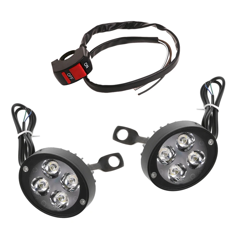 

3 in 1 Motorcycle ATV 7/8" Handlebar Switch Horn Turn Signal On Off Button