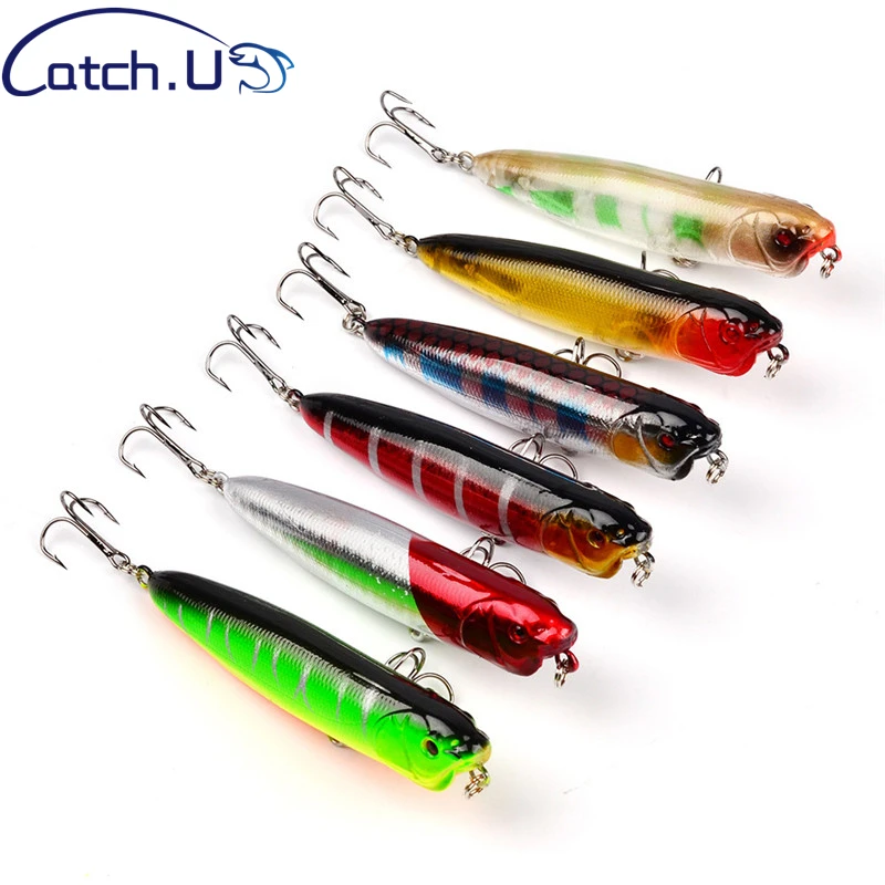 Catch.U 9cm Wobblers Fish Lures Carp Bait Popper Wobblers Fishing Lures