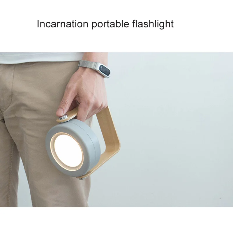 

New LED USB Charging Light Reading Table Outdoor Portable Small Flashlight Camping Lamp Foldable Light XOA88