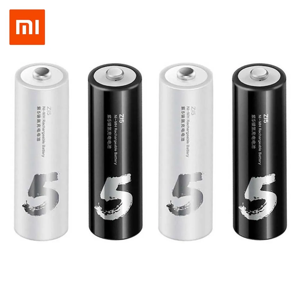 Оригинальный перезаряжаемый аккумулятор Xiaomi 1 2 в ZMI ZI7 ZI5 AAA 1800 мАч AA 700 Ni-MH ZIM