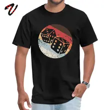 Camiseta de algodón para hombre Boardgames Retro Vintage Hobby Tees Dice estampado verano Tops camiseta 2019 Popular Crewneck camiseta al por mayor